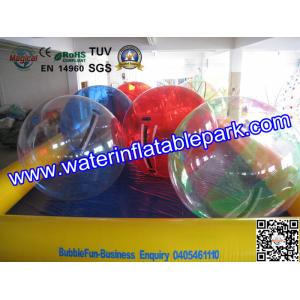Custom Exciting Inflatable Human Water Ball Games In Ground Pools