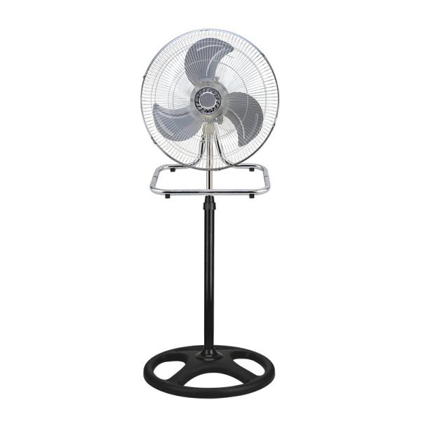 NO App-Controlled 18 Inch Industrial Standing Fan Metal Blade Pedestal 3 in 1 Stand Fan