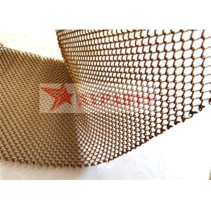 Hanging Woven Wire Mesh Shower Curtain Aluminum Coil