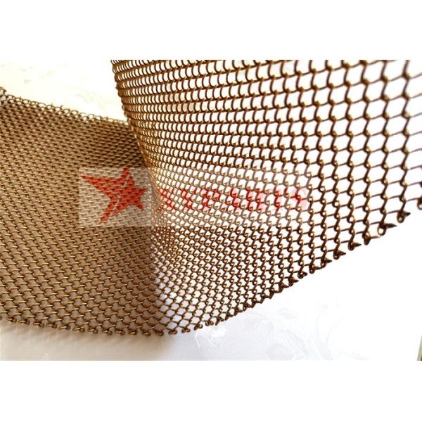 Buy Drapery Design Links Window Treatments Aluminum Gold Chain Link Curtain at wholesale prices