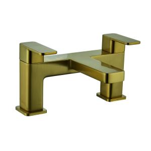 Brushed Gold Bathroom Wall Mixer With Durability And Reliability