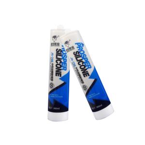 Black / White Silicone Sealant Mould Resistant , Sanitary Silicone Sealant