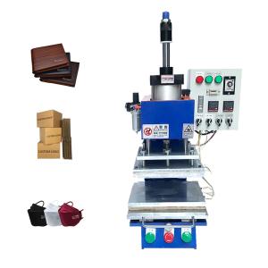 Pneumatic Gold Foil Embossing Machine , Hot Foil Stamping Equipment for Business