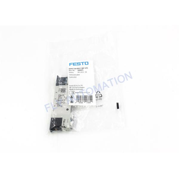 ISO FESTO 566475 Pneumatic Solenoid Valves VUVG-L10-B52-T-M7-1P3 Double Coil DC24V 8069719