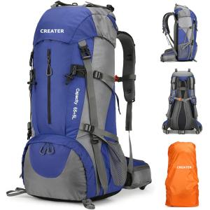 Outdoor Lightweight Hiking Backpack Tear Resistant With Large Storage Capacity