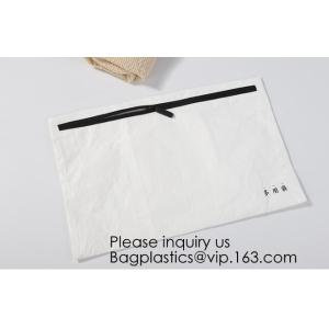 Waterproof Tyvek Paper File Bag Geometric Pattern Tyvek Bag For Document,File