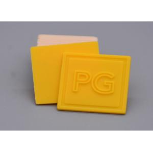 High Resistance Silicone Stamp Screen Printed Patches With Raised Logo