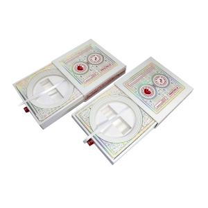 Custom Gift Box Packaging , Cardboard Paper Box With Ribbon Pull