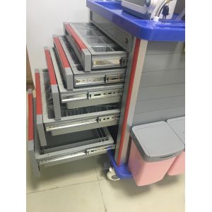 Guangzhou Cheap Hospital Emergency Trolley Equipment Resuscitation Trolley