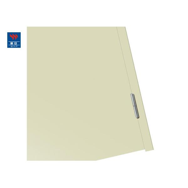 Galvanized Steel Fire Rated Doors 1000*2100*100mm With 6mm Glass