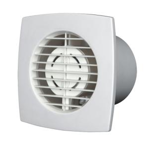 Ultra Quiet Wall Mounted Bathroom Exhaust Fan with LED Light and Plastic