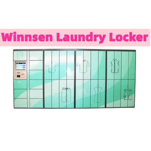 Outdoor Smart Laundry Locker With Blue Tooth Automatic Intelligent Multi Languages