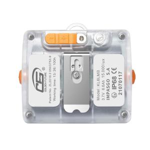 KL6LMB Mining Headlamp Digital Display and 6.6Ah Battery Capacity with