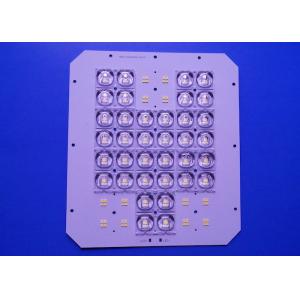 150W LED Light PCB Board 192 LED 3030 SMD 48V 50x50MM 4 In 1 LED Lenses