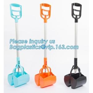 Jumbo pooper scooper, Indoor/Outdoor Long Handle Pet Dog Poop Scoop With Pickup