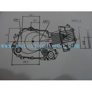 1P39FMF 49.4ml Single cylinder Air cool 4 Sftkoe Two Wheel Drive Motorcycles