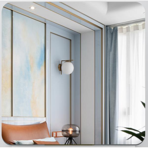 Electroplating Surface CuZn39Pb3 Brass L Channel For Interior Decoration Lock