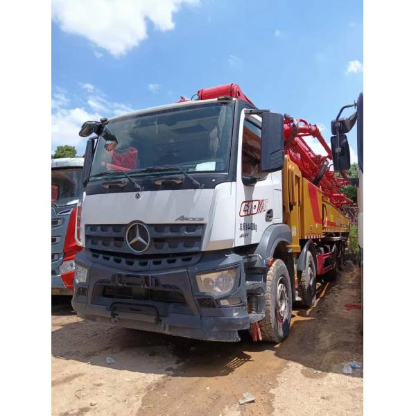 2020 Used Concrete Pump Truck 62m Construction Equipment Truck Mounted Pump Concrete Mixer