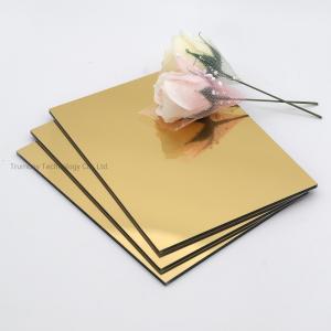 External Wall Cladding Decorative Mirror Aluminum Composite Panel