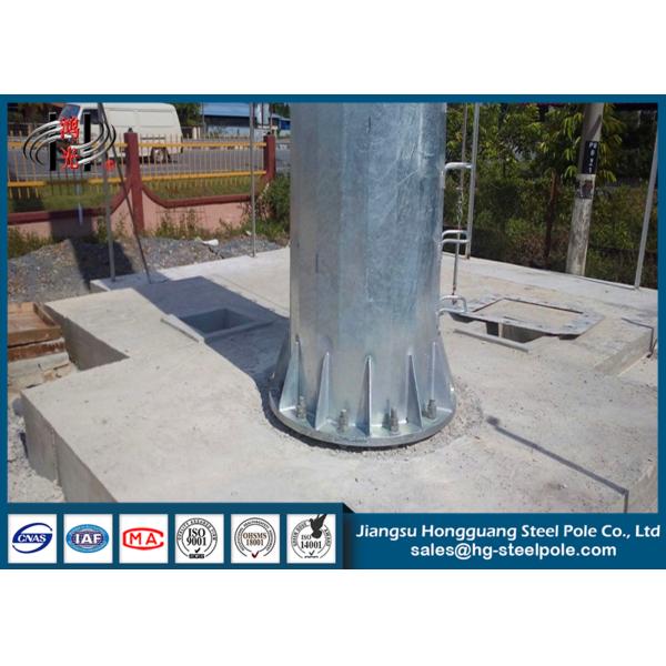 Buy Polygonal Steel Tubular Poles for Electrical Power Transmission at wholesale prices