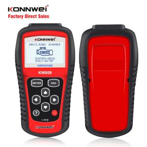 CE ROHS FCC Konnwei OBD2 Scanner Car Fault Code Reader With Spanish