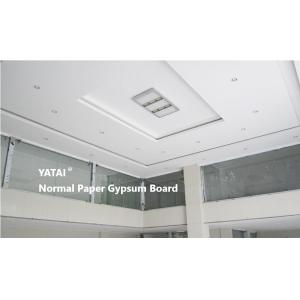 Smooth Surface Standard Gypsum Board For Standard Moisture Resistance
