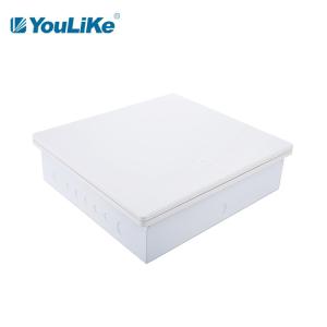 2 Row Steel MCB Distribution Box , 32 Way MCB Box With Opaque Cover