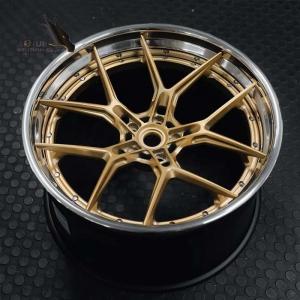 Customized Luxury Monoblock 2 Piece 3 Piece Forged Alloy Wheels For High End