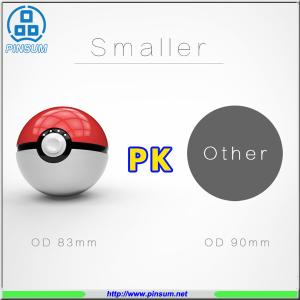 Pokemon ball 12000mah power bank with night lighting