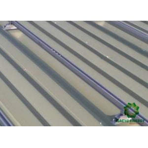 Metal Roof Solar Mounting Modules support Structure 20kw Solar Panel System Pole