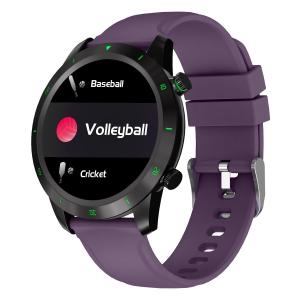 1.28inch Round Shape Smartwatch Heart Rate And Temperature Detection