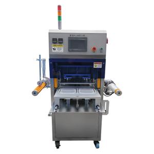 High-Efficiency Commercial Two Trays Sealer Machine For Packaging Food