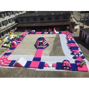 Water Fun With Our Customized Inflatable Floating Water Park And Air Blower