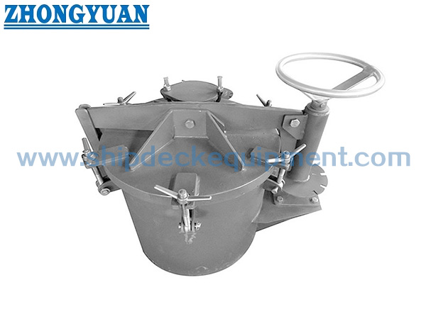 CB/T 282 Type A Round Type Rotary Oil Tank Hatch Cover Marine Outfitting