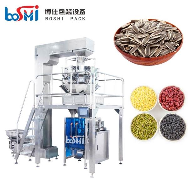 Buy Vegetable Seeds Sunflower Seed Packing Machine With Wrapping Labeling Sealing at wholesale prices