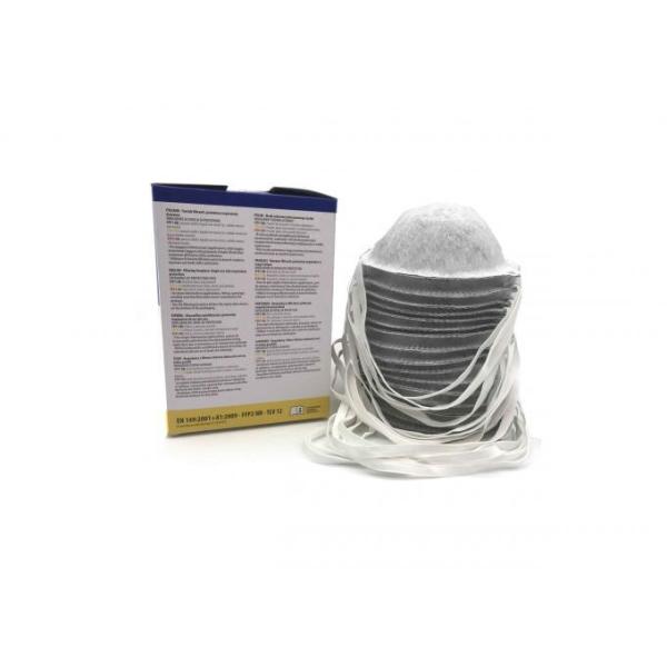 Breathable Disposable Non Woven Face Mask For Wood Working / Food Processing