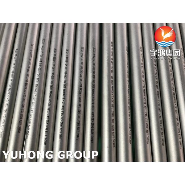 Nickel Alloy Seamless Tube ASTM B622 C22 UNS NO6022 Vessel proof against corrosion