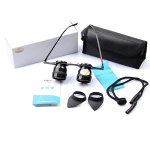 10x34 Fishing Magnifying Glasses Telescope , Super Low Vision Goggles
