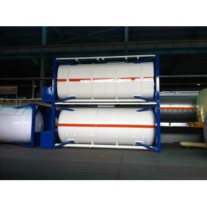 Quality Large Capacity Horizontal Co2 ISO Tank Container , Cryogenic Liquid Tank for sale