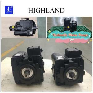 Black Variable Displacement Axial Piston Pump for Hydraulic System Components