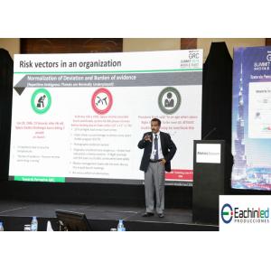 HD Pixel Indoor Concert LED Screens Rental RGB Display With AVI WMV MP4 Formats