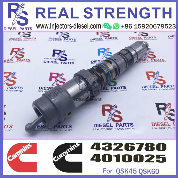 4001813 4010025 4088427 Cummins Diesel Injector For Engine QSK45 CM500 / QSK45G