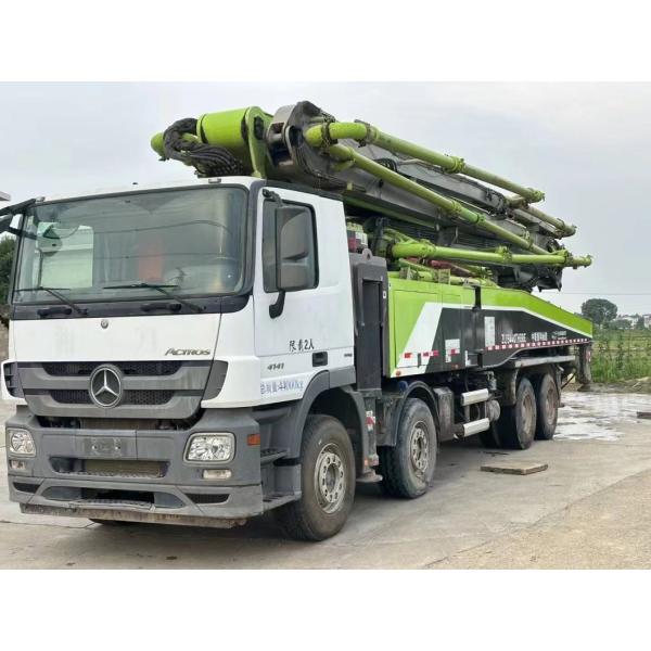 Zoomlion 56m Mercedes Benz Truck Mounted Pump Machine Equipment Used Concrete Pump Truck