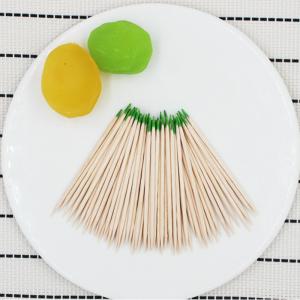 6.5cm Mint Cello Bamboo Disposable Toothpicks 1000 Count