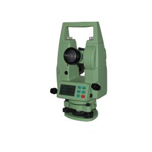 Green Mechanical Theodolite , 5 Degree Field Of View Electronic Theodolite