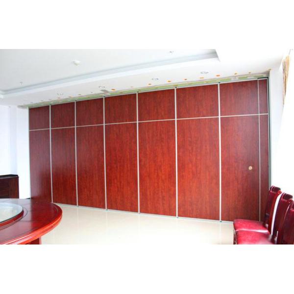 Acoustic Movable Conference Room Partitions / Folding Office Partition Wall