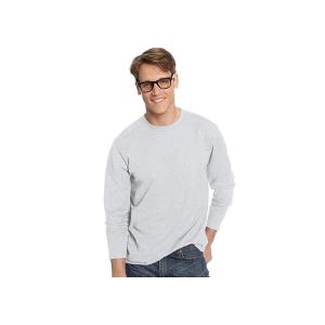 Anti - UV Soft Cotton Men's T - Shirts Crewneck Long Sleeve S - 3XL Size Tee