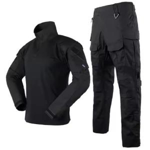 Tactical Wear Split Leather Pants for B2B Requirements