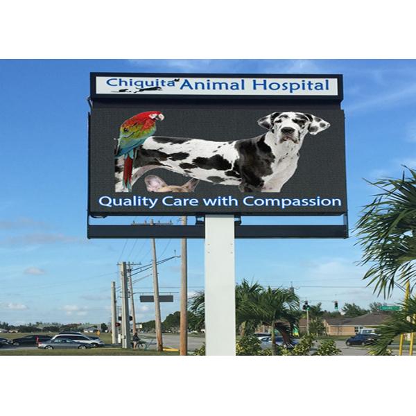 Buy IP65 RGB LED Billboard P4 Outdoor Waterproof 5000cd/M² Brightness High Resolution at wholesale prices