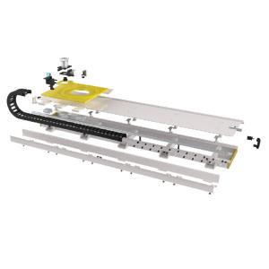 China High Quality Robot Guide Rails With 500KG Payload And 2000MM Reach As Linear Rails Used For Robot on sale